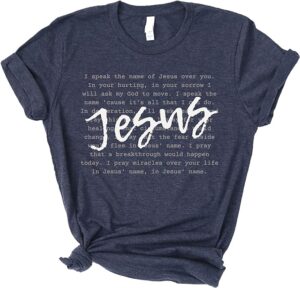 I Speak the Name of Jesus Woman's T-Shirt