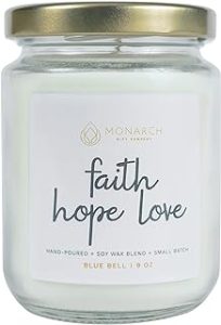 Faith Hope Love Candle