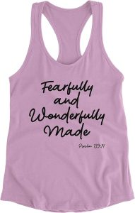 Fearfully and Wonderfully Made Tank Top for Juniors