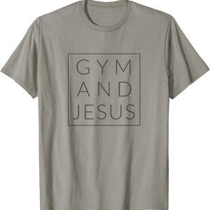 Gym and Jesus Workout T-Shirt