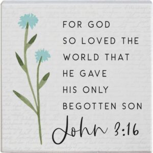 For God So Loved Wooden Sign